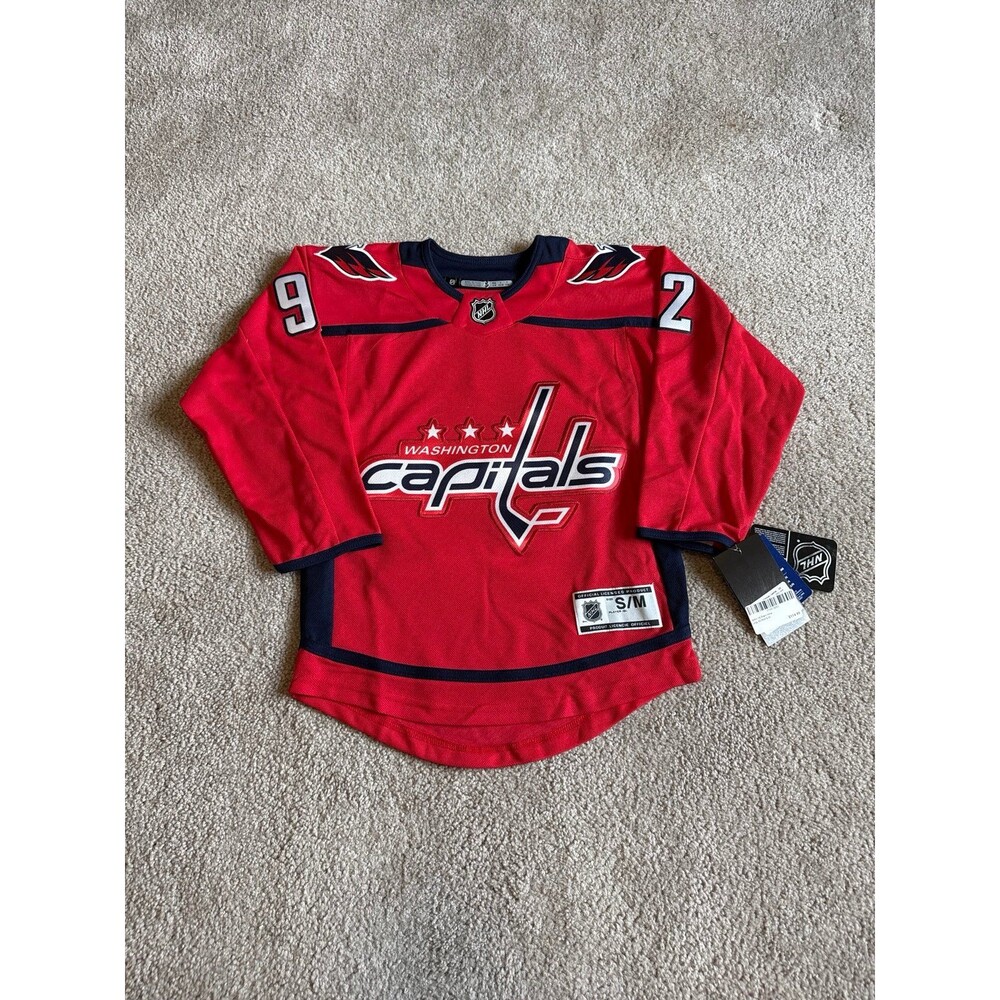 Evgeny Keznetsov Washington Capitals NWT Youth NHL Jersey Size S/M